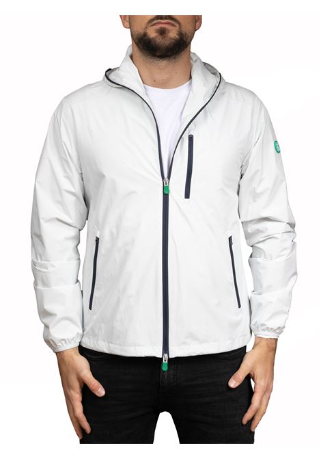 White hood wind jacket SAVE THE DUCK | 37320WIND14-00000